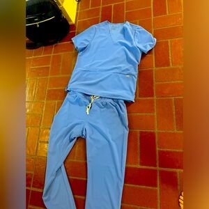 Figs Ceil Blue XL scrub set